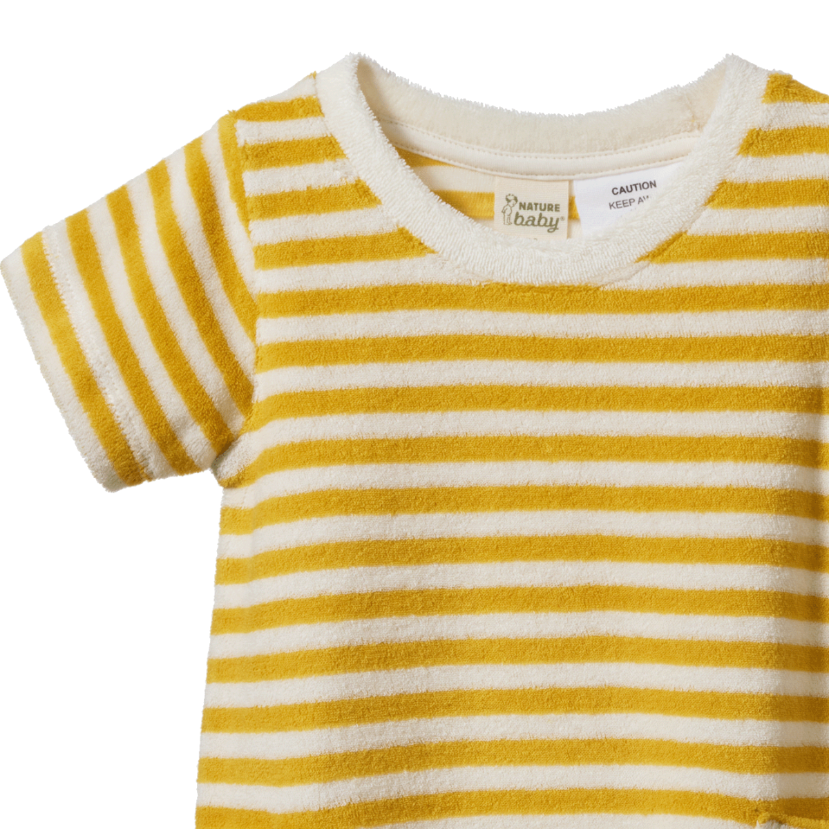 Nature Baby Ocean Suit - Golden Sea Stripe