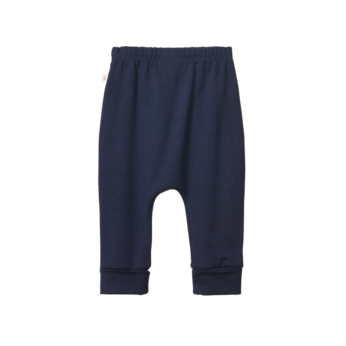 Nature Baby Merino Drawstring Pants - Navy