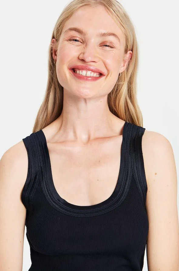 Saint Tropez Maya Tank Top - Black