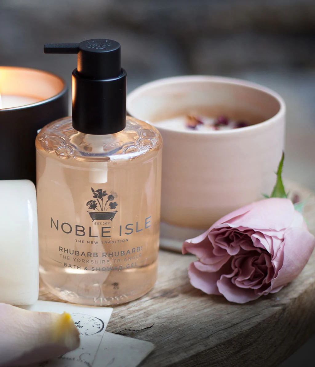 Noble Isle Rhubarb Rhubarb Bath & Shower Gel 250ml