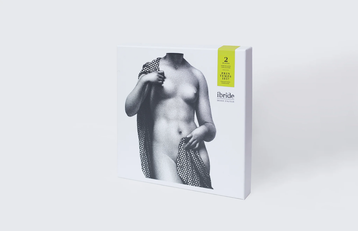 Ibride Porcelain Parnasse Plate Pair - Printemps