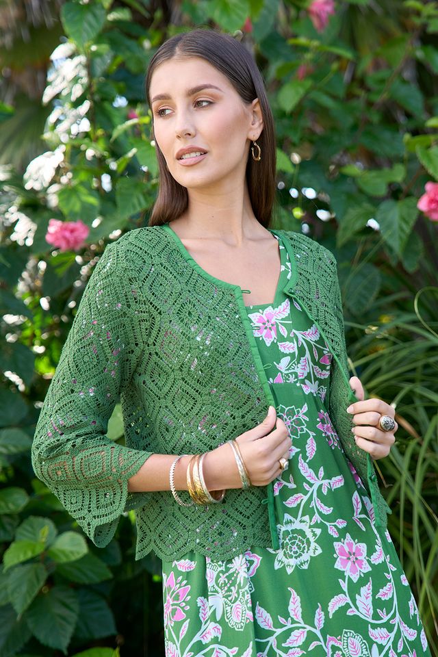 Loobie's Story Lotus Cardi - Tea Leaf