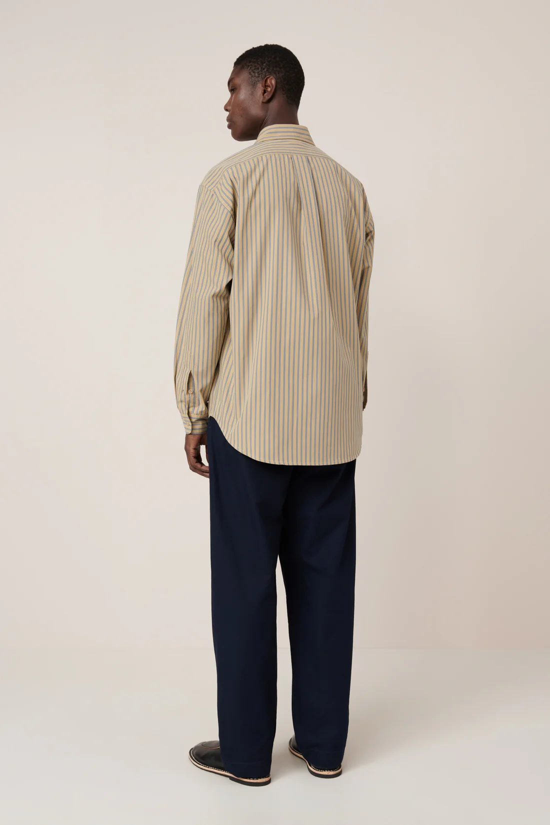 Kowtow Ralph Shirt - Double Pinstripe