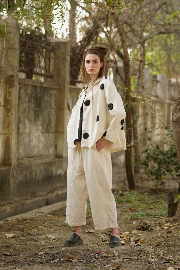 Meg By Design Remy Pant Cotton Twill - Cream