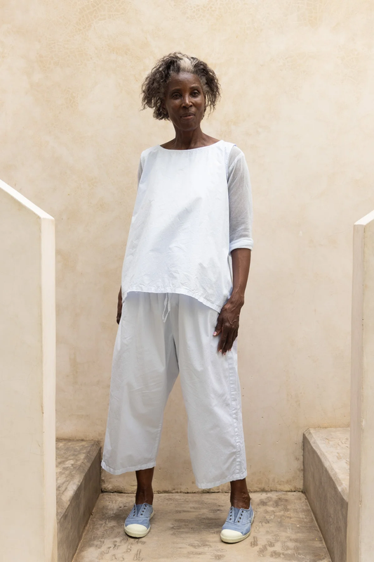 Meg By Design Remy Pant Cotton Twill - Ice