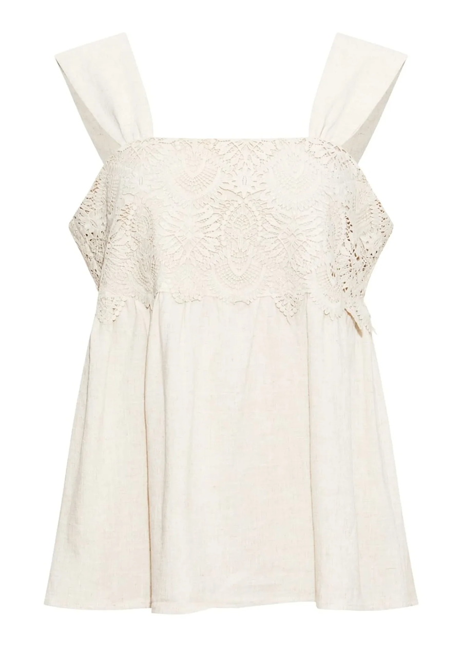 Rue De Femme Saloma Top - Natural