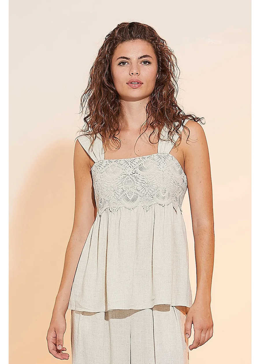 Rue De Femme Saloma Top - Natural