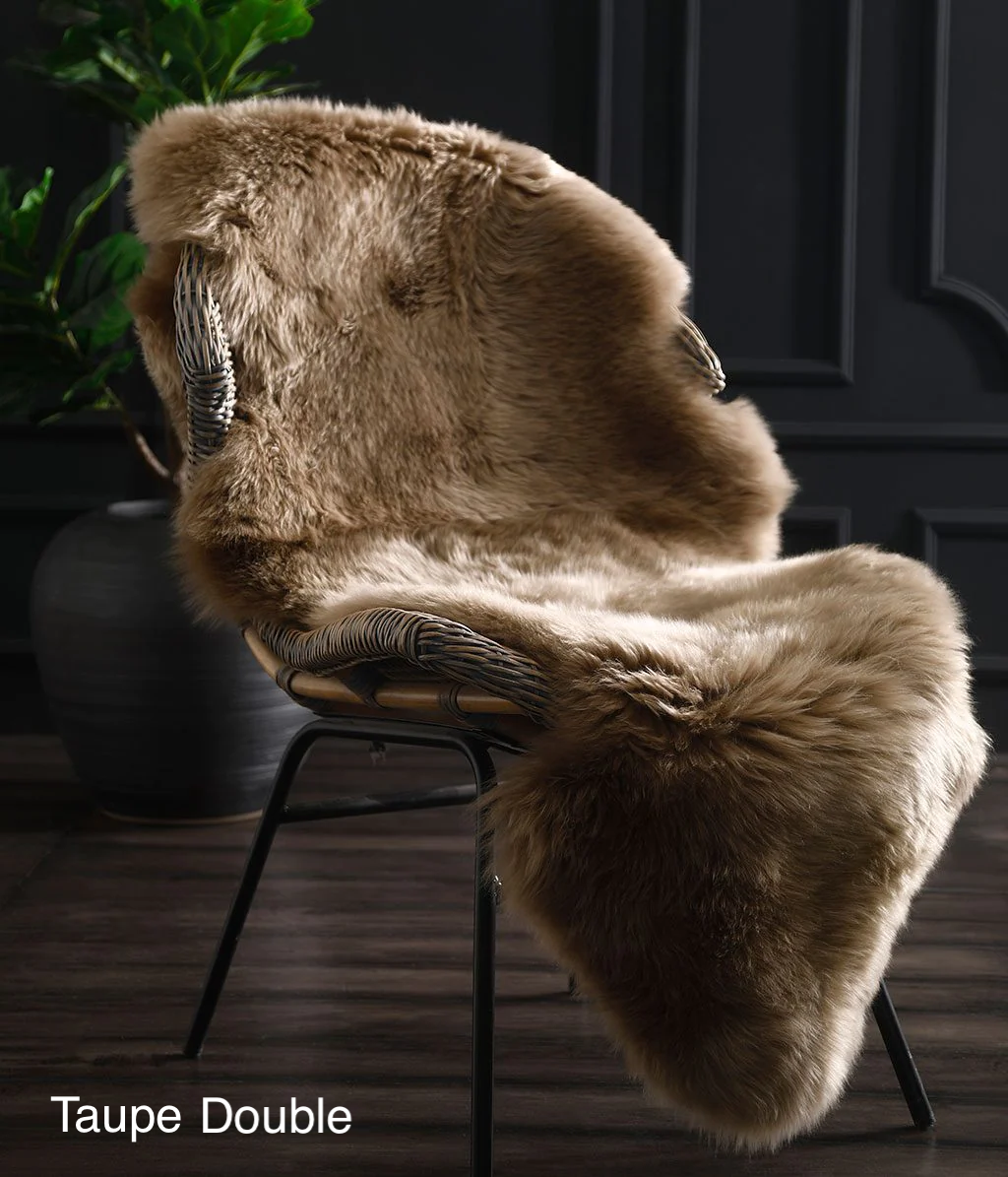 M. M Linen New Zealand Wool Sheepskin Rugs