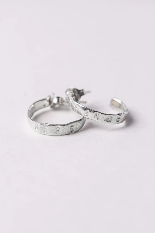 Company Of Strangers Stranger Hoops - Sterling Silver