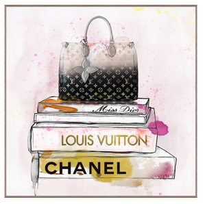 Collection I & II - Designer Bag & Books Print
