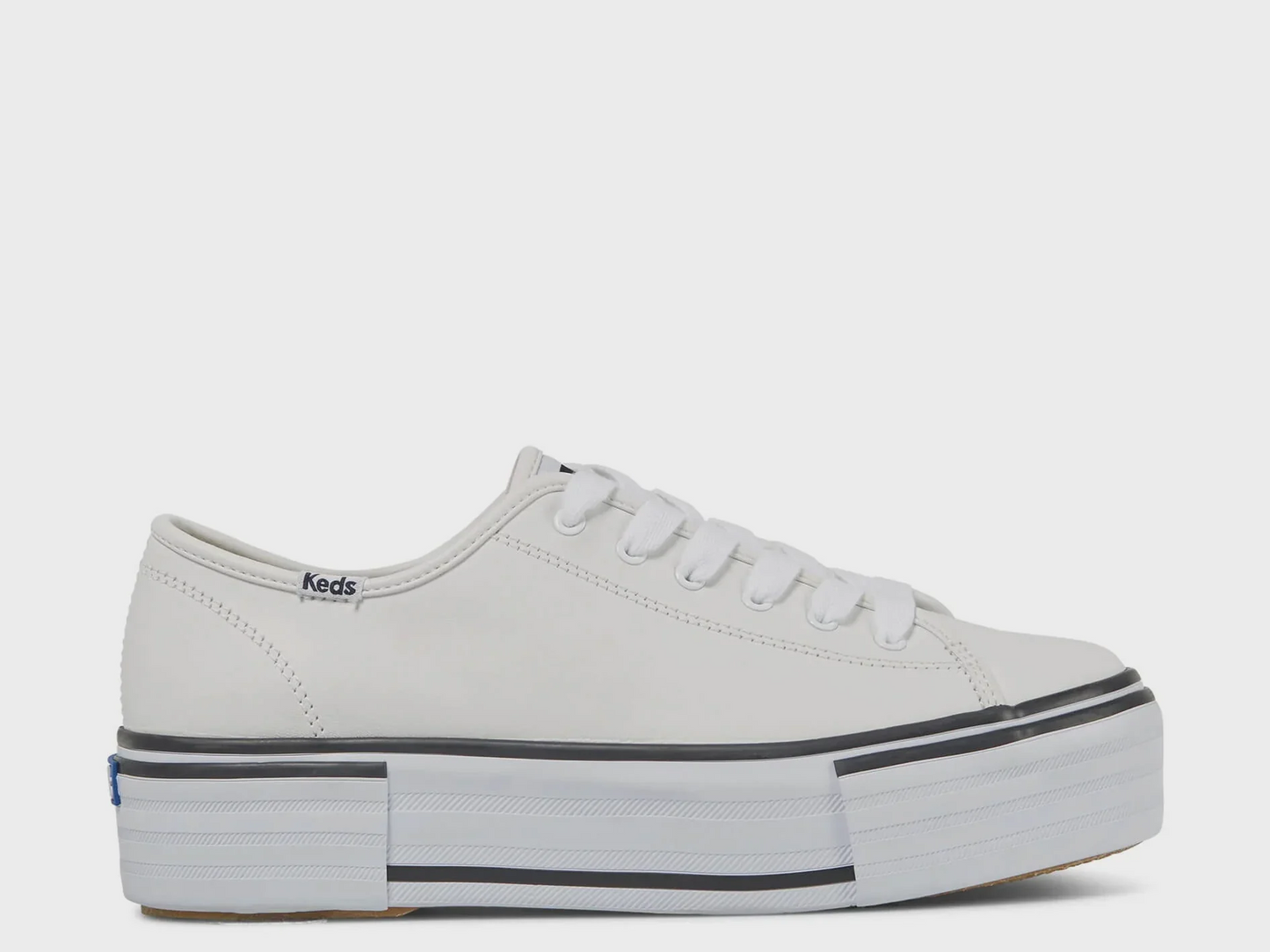 Keds Triple Up Leather Sneaker - Foxing White