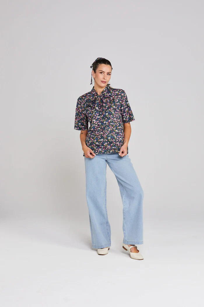 Thing Thing Nightcap Top - Midnight Garden