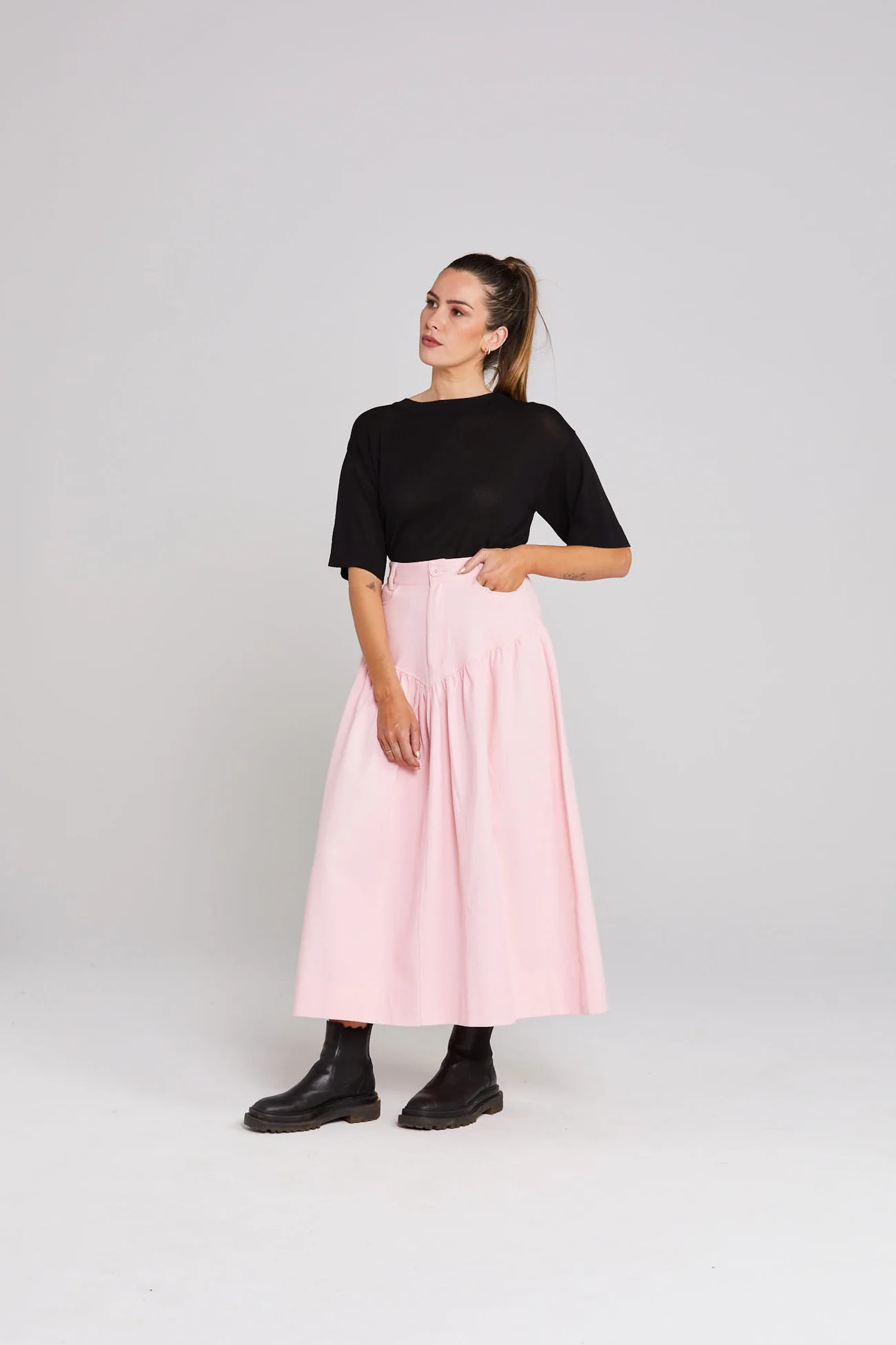 Thing Thing Zoey Skirt - Soft Pink