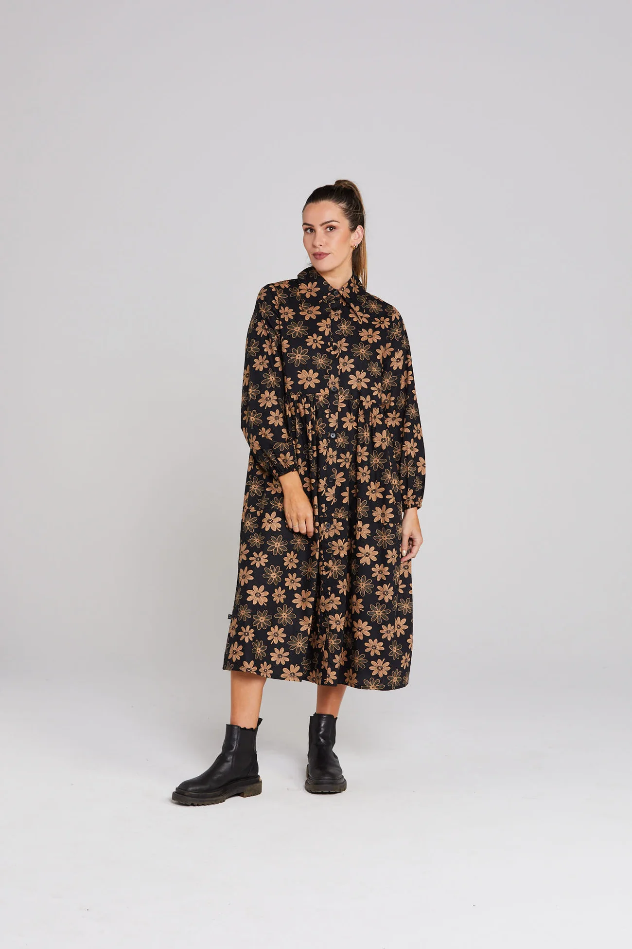 Thing Thing Aleah Dress - Winter Petal