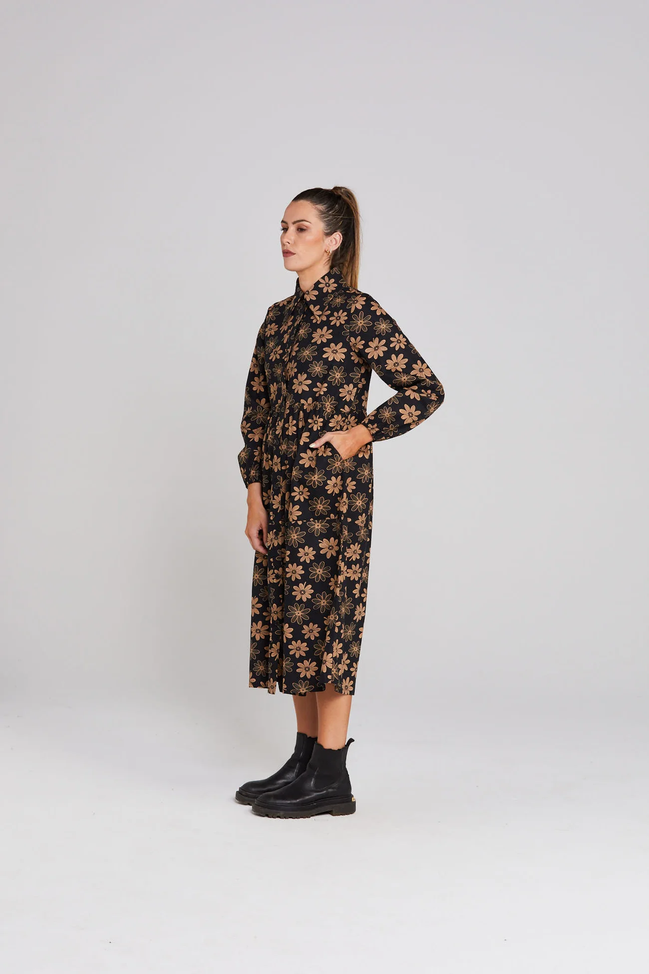 Thing Thing Aleah Dress - Winter Petal