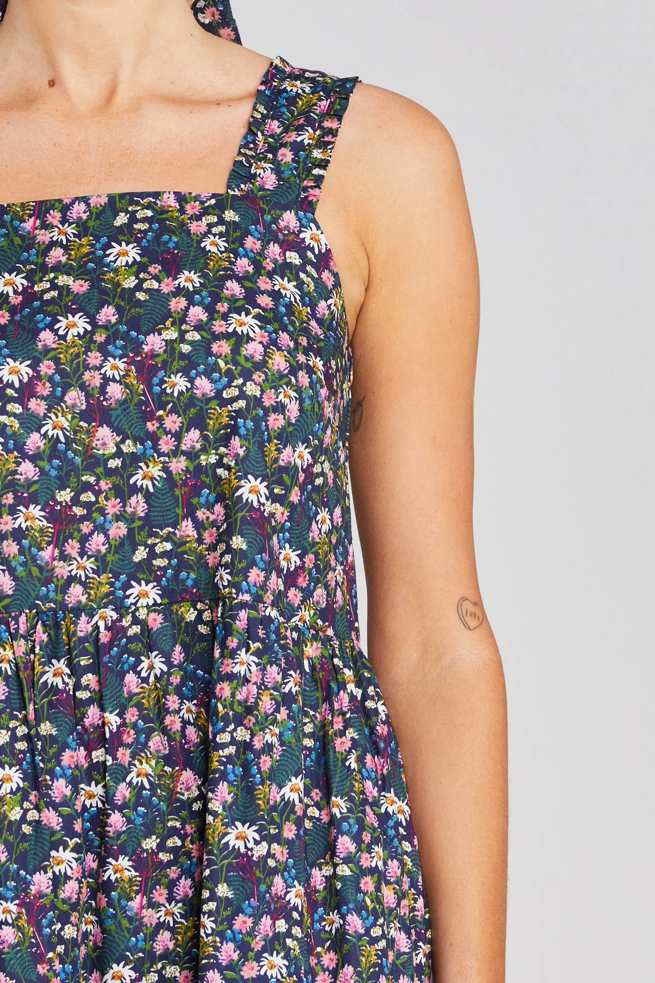 Thing Thing Ziggy-Zag Dress - Midnight Garden