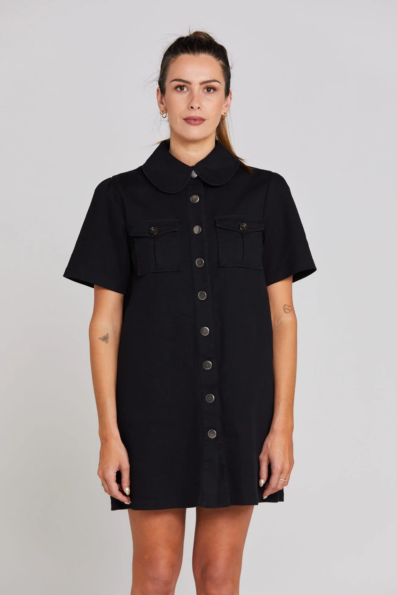 Thing Thing Utility Dress - Black