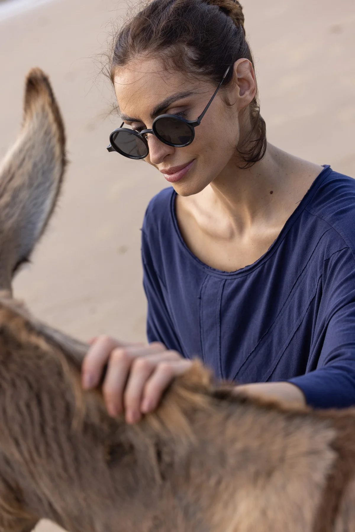 Meg By Design Union Tunic Cotton - Indigo