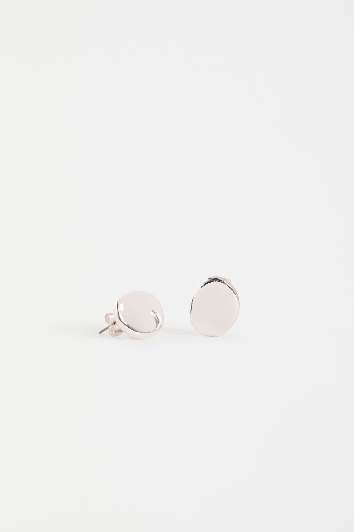 Elk Atur Mini Stud Earring - Silver