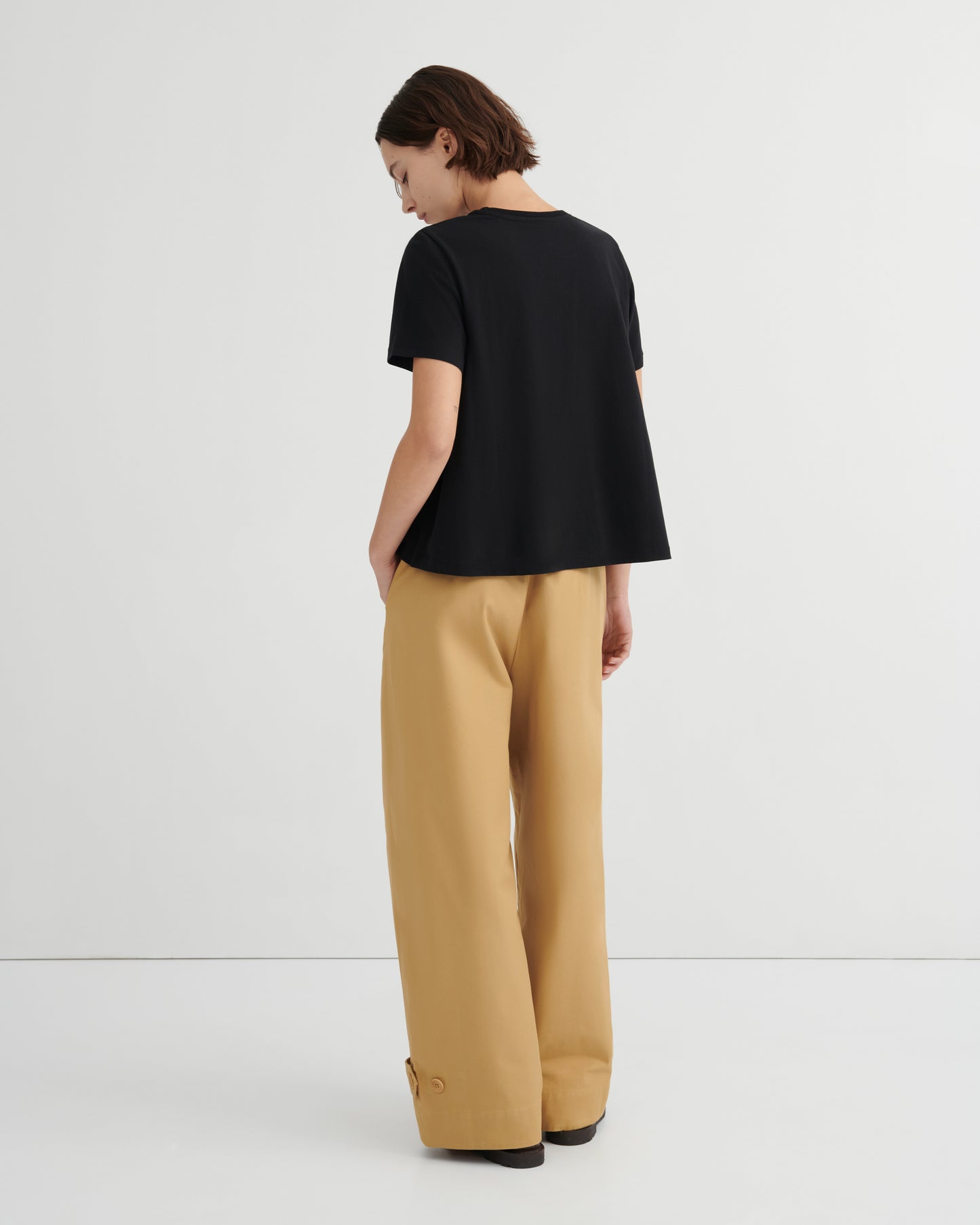 Kowtow Classic A-Line Tee - Black