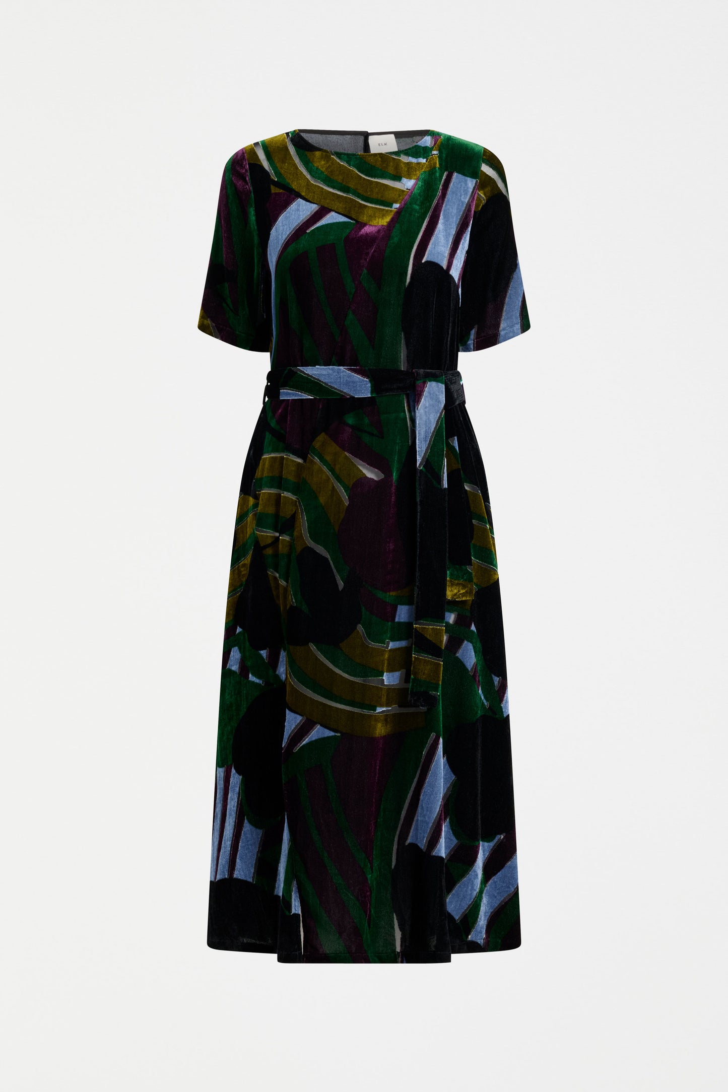 Elk Reihen Dress - Stribe Burnout