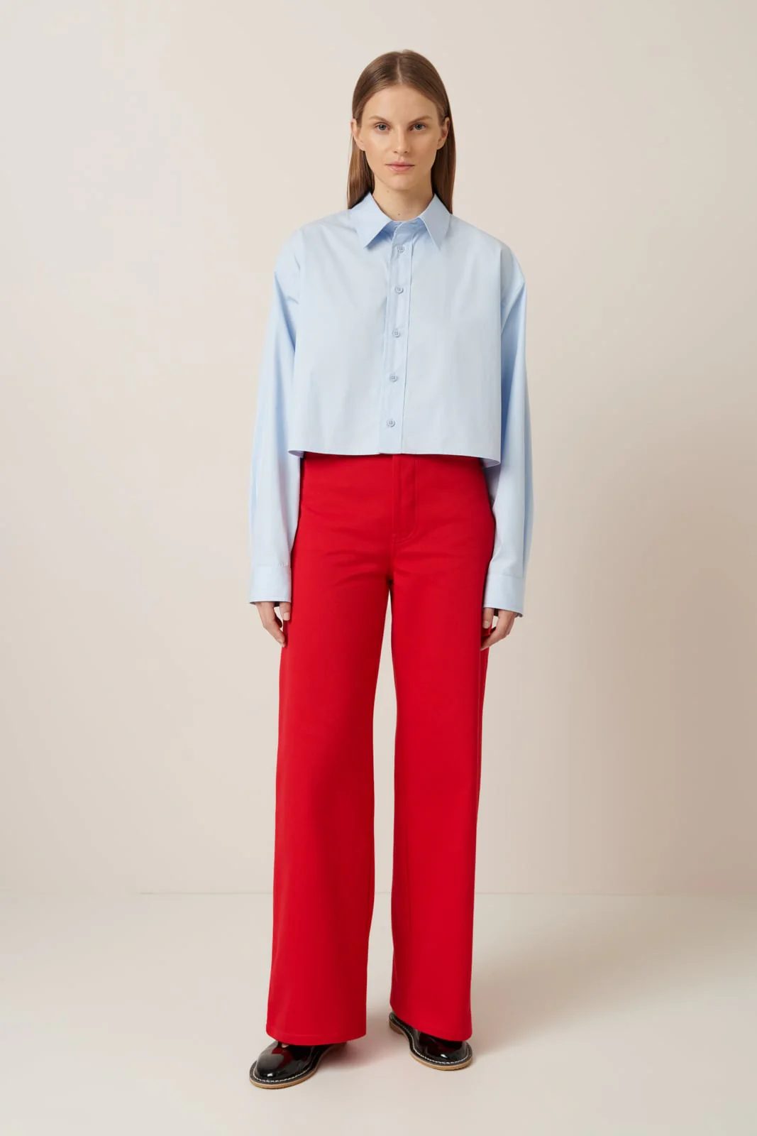 Kowtow Lauren Shirt - Sky Blue