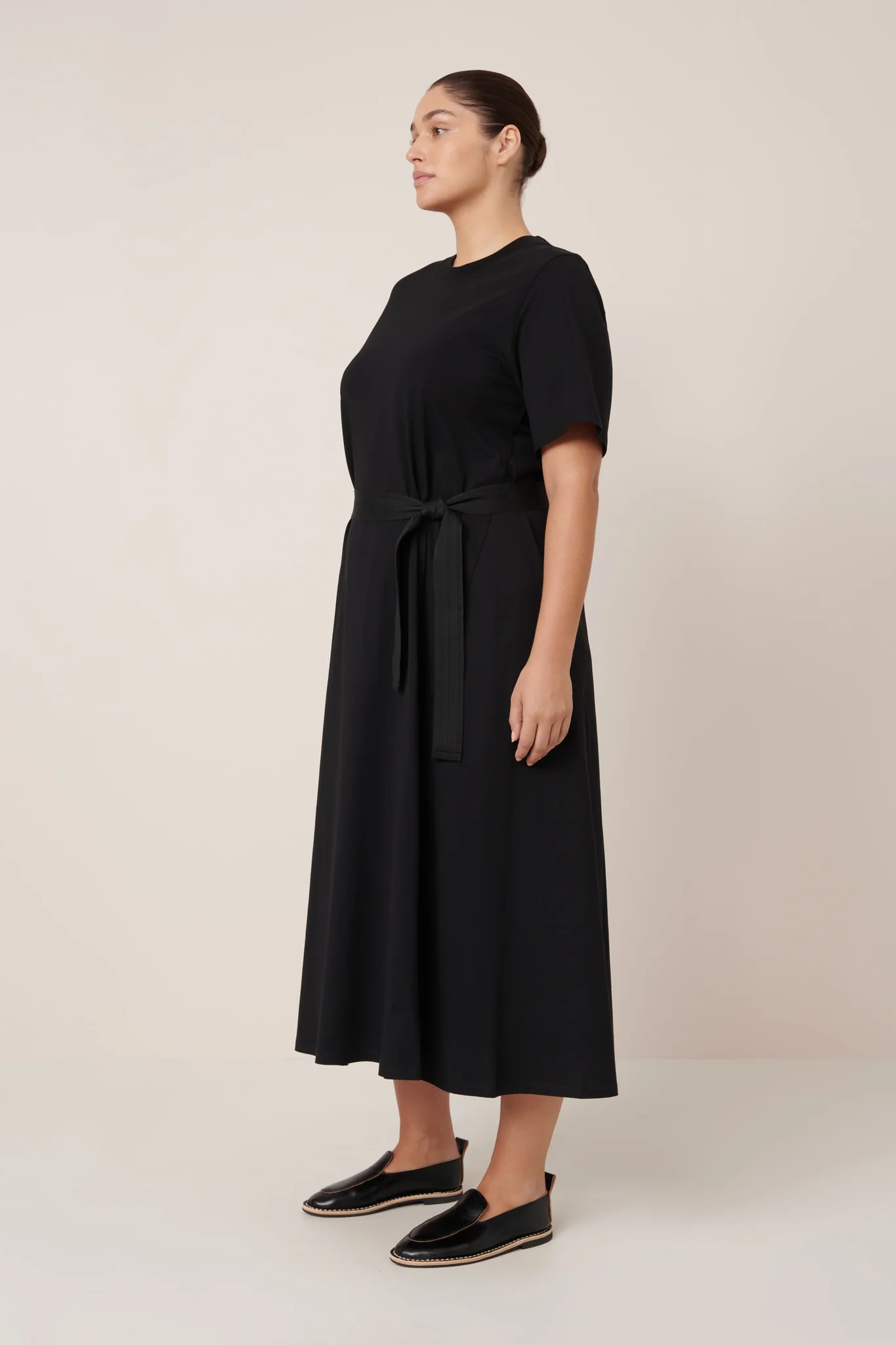 Kowtow T-Shirt Swing Dress - Black
