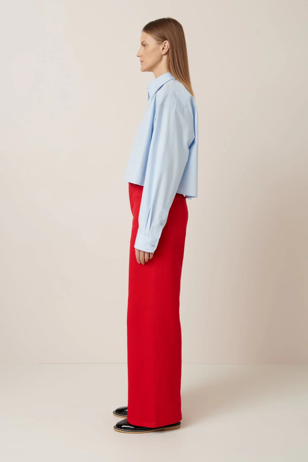 Kowtow Lauren Shirt - Sky Blue