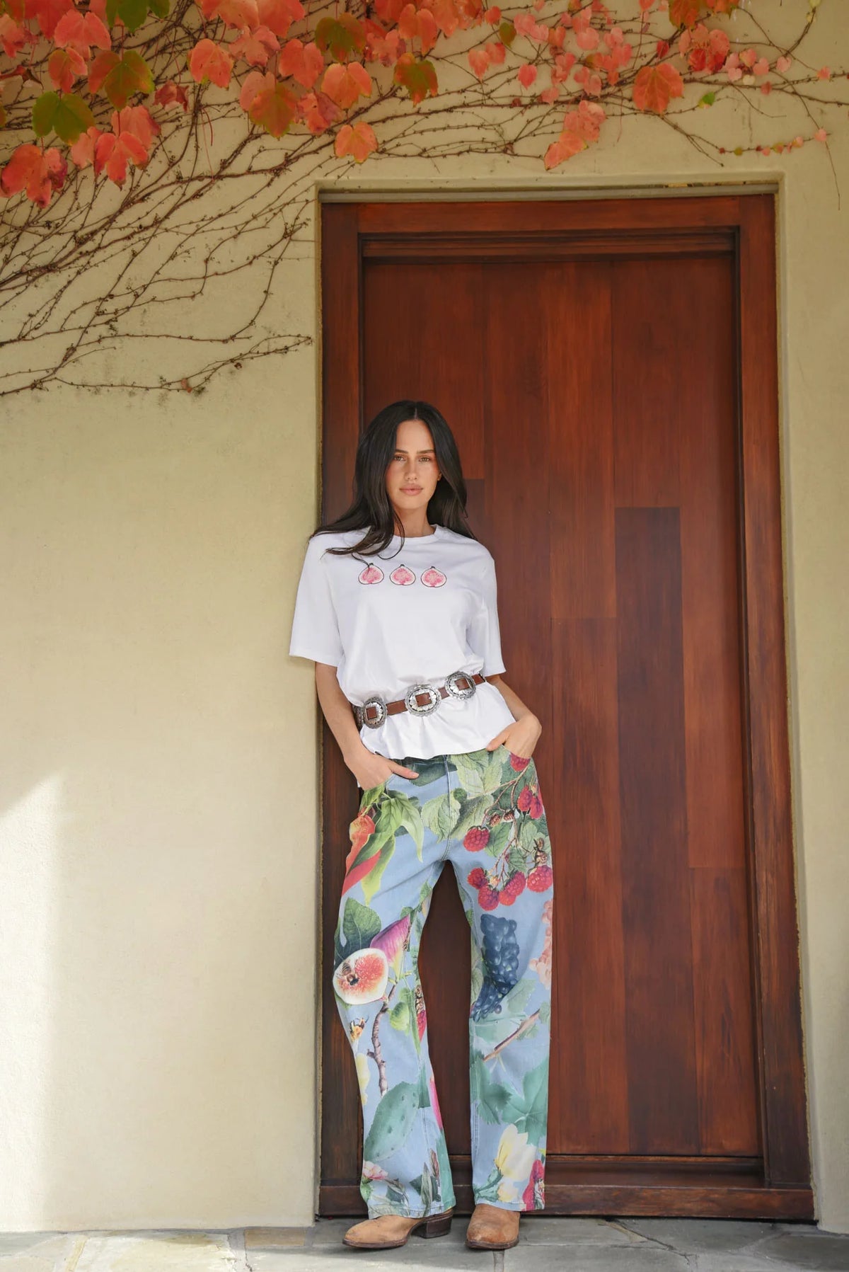 Curate Getting Figgy With It Tee - White