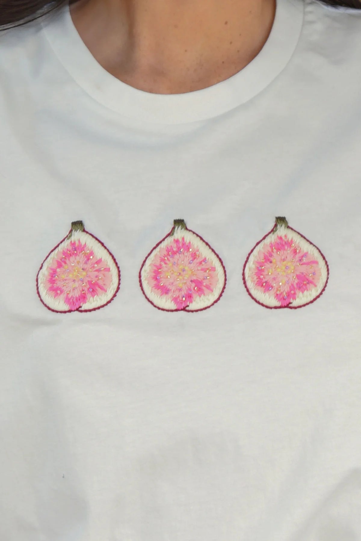 Curate Getting Figgy With It Tee - White