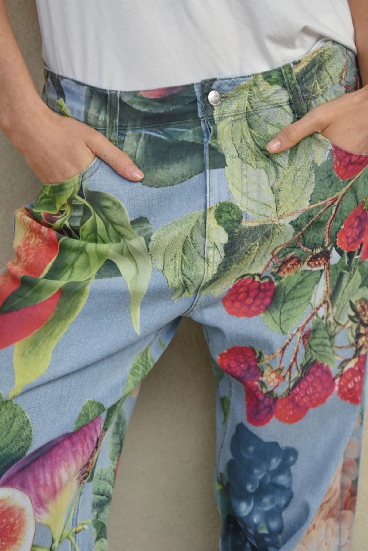 Curate Kick Back Jean - Fruit