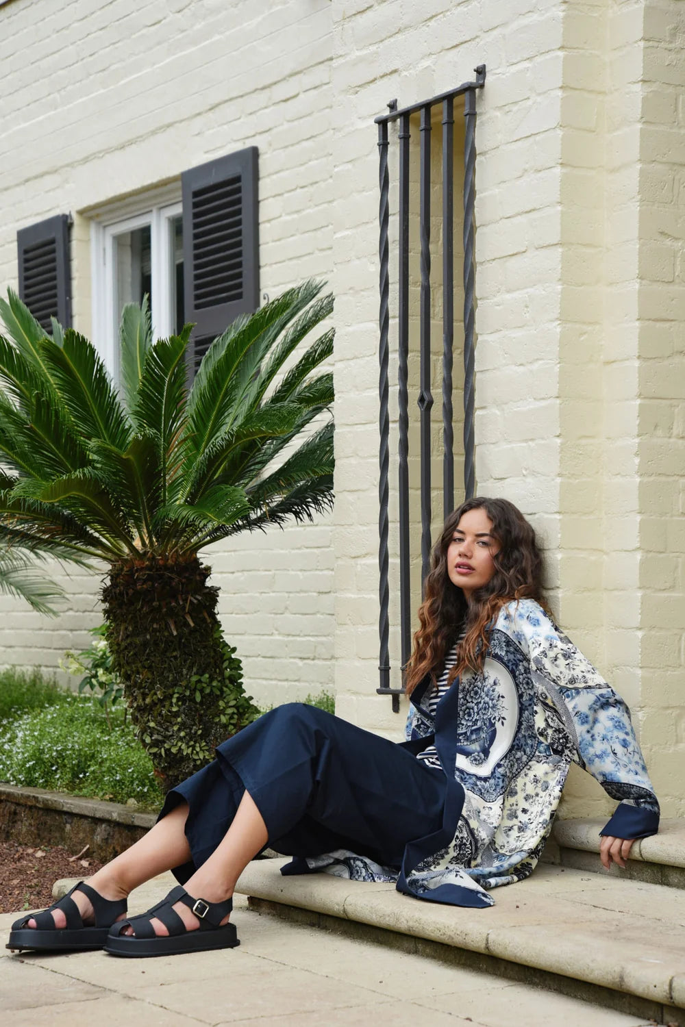 Curate Luxe Lounge Pant - Navy