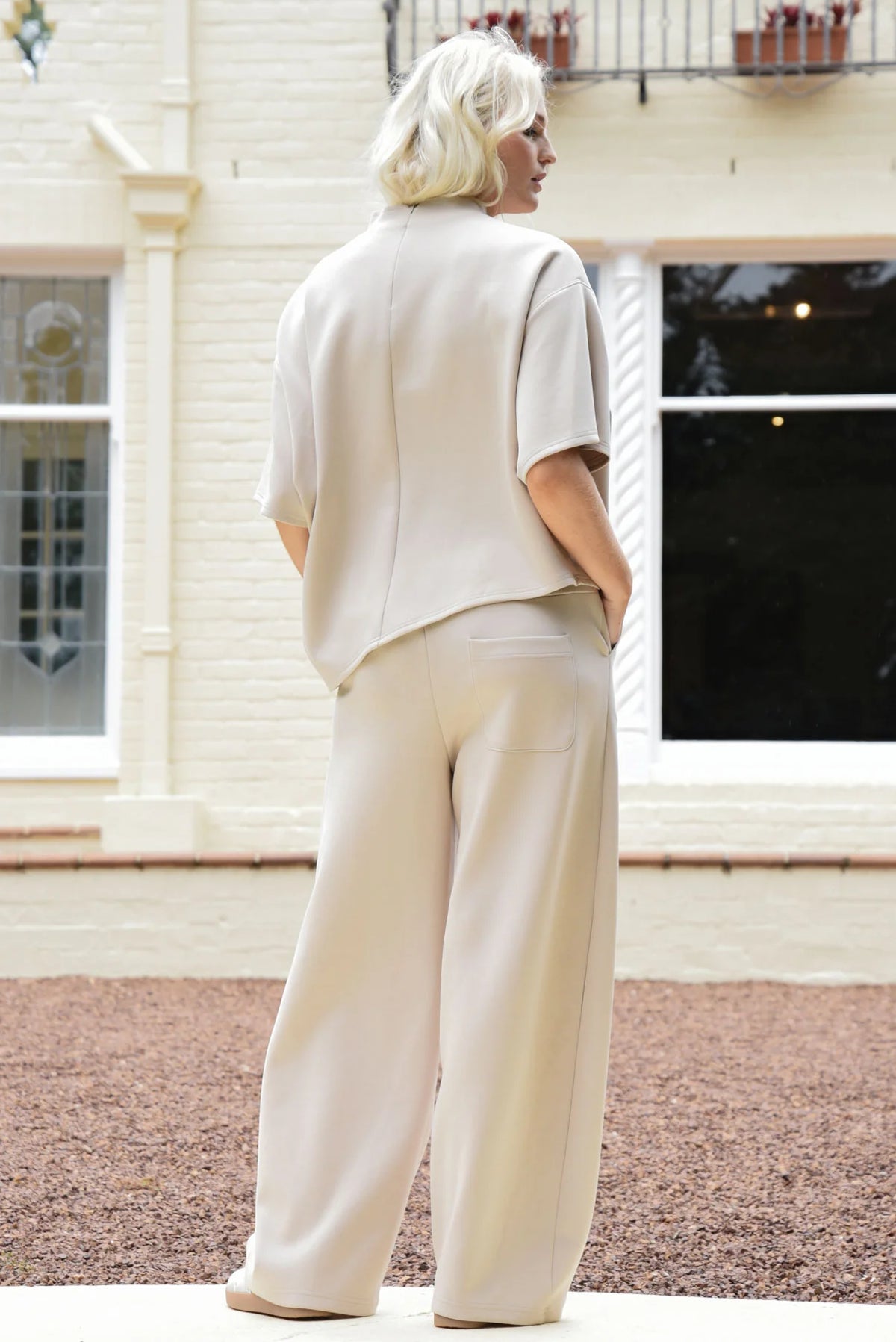 Curate Walk You Down Pant - Bone