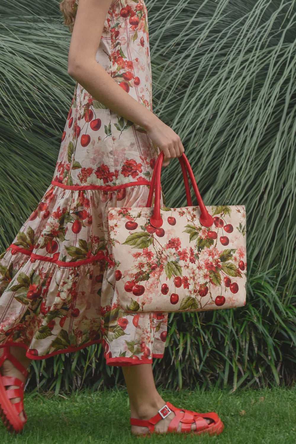 Coop Cherry Picked Tote - Cherry