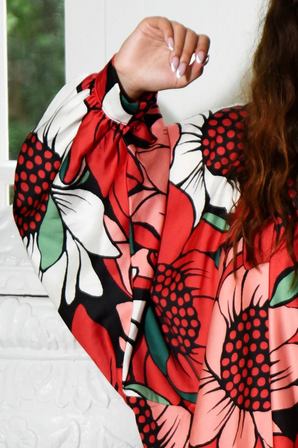 Curate Billow Party Shirt - Mixed Spot Floral