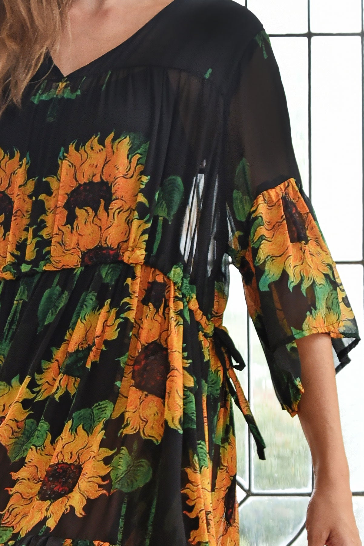 Curate All Tiers Dress - Sunflower