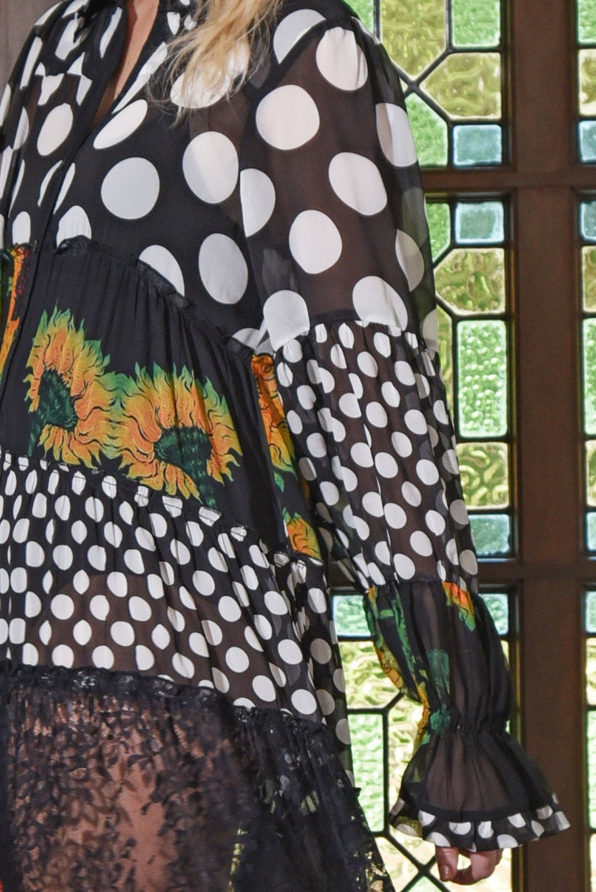 Curate The Tier And Now Dress - Mixed Spot Floral