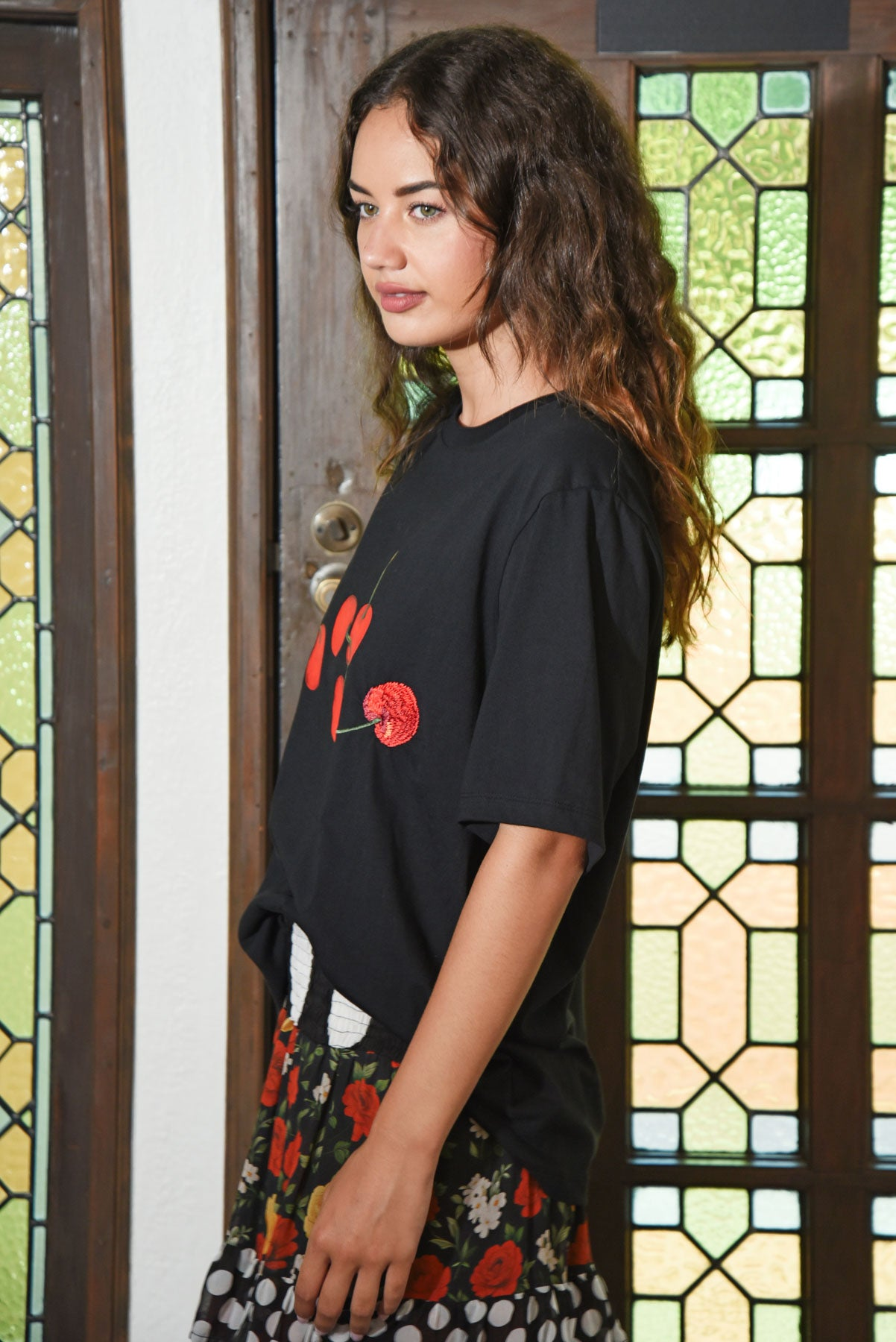 Curate Eat, Drink & Be Cherry Top - Black