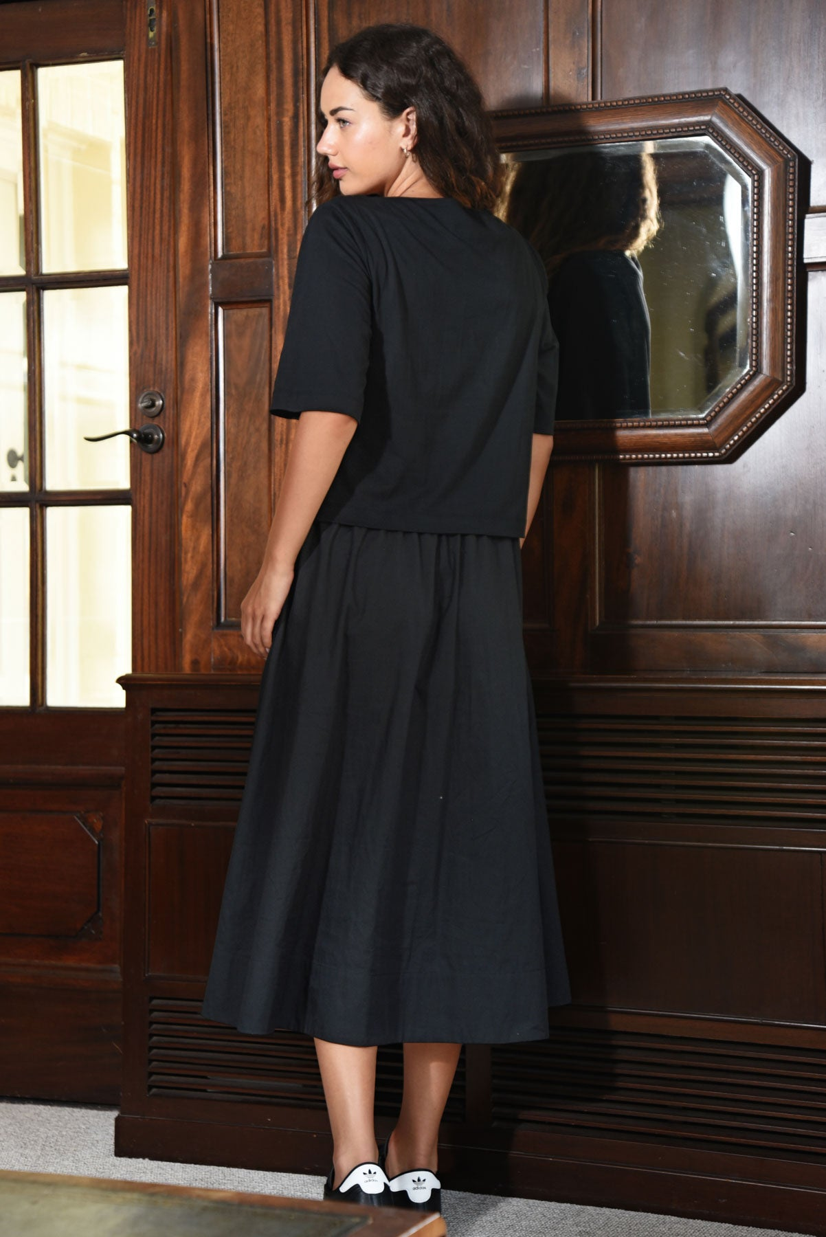 Curate Perfect Combination Dress - Black