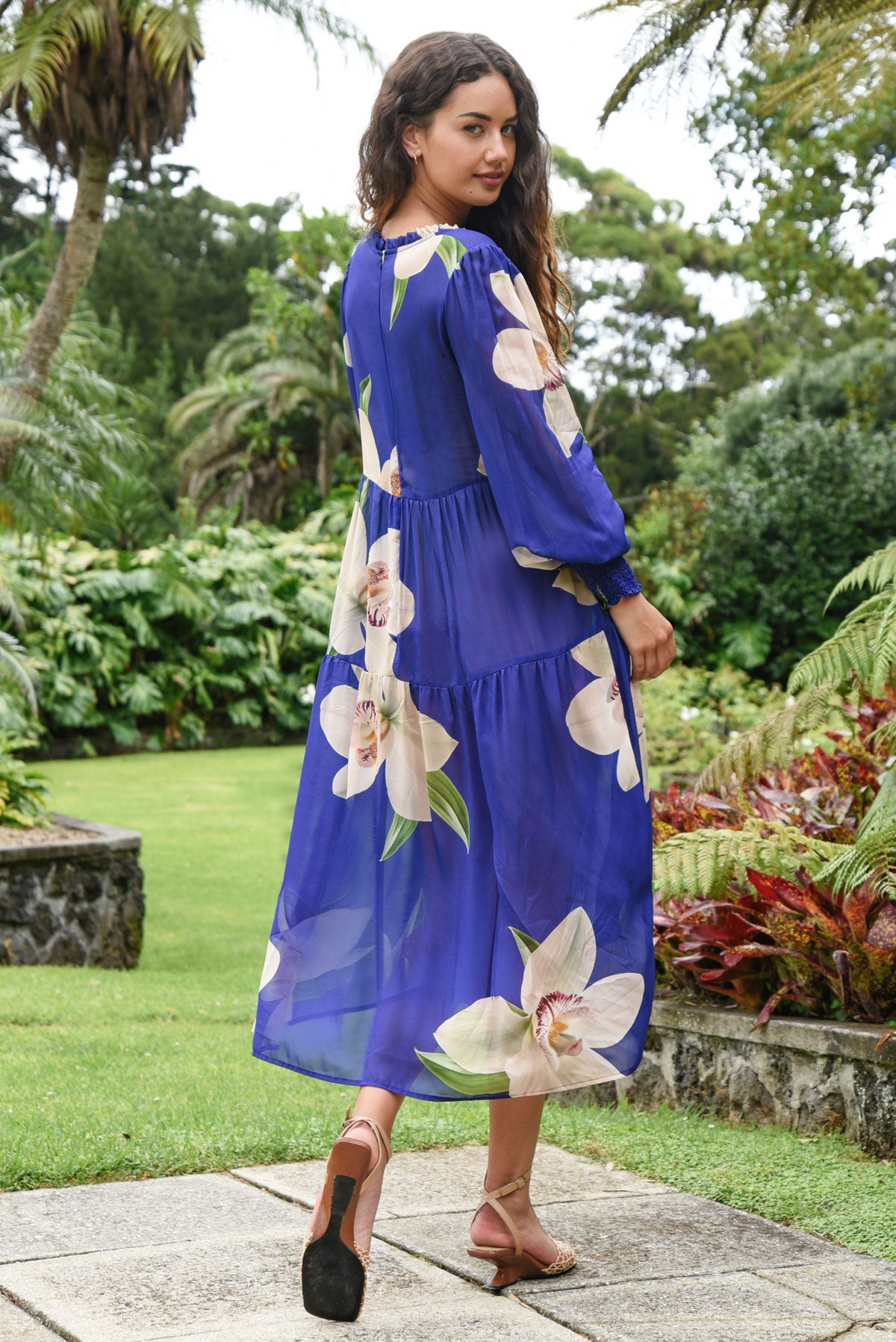 Curate Dreaming Of Spring Dress - Blue Orchid