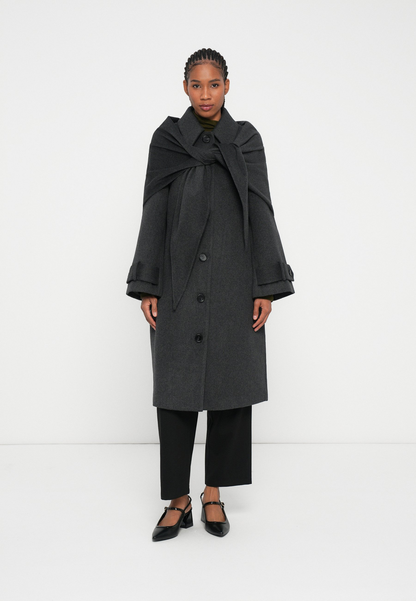 Rue De Femme Lina Coat - Storm Grey