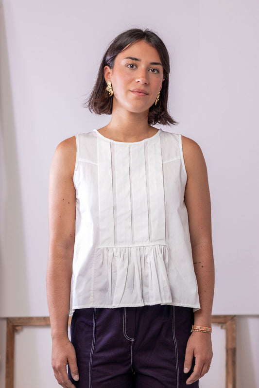 ReCreate Liminal Top - Chalk