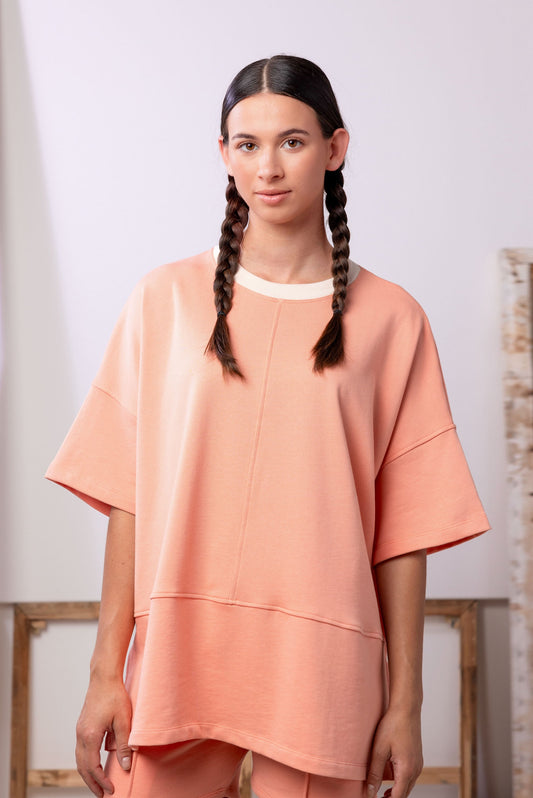 ReCreate Love Sweatshirt Tee - Peony