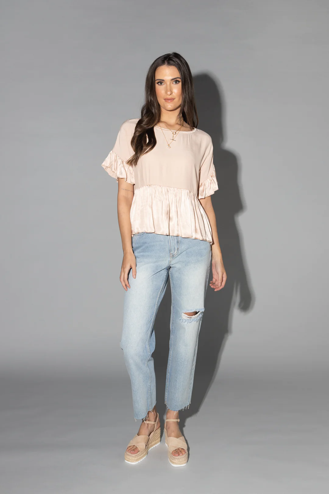 Drama The Label Charlie Top - Cream Brulee