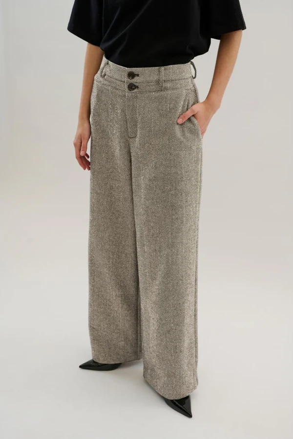 Karen By Simonsen KB Rigmor Pants - Thunderstorm