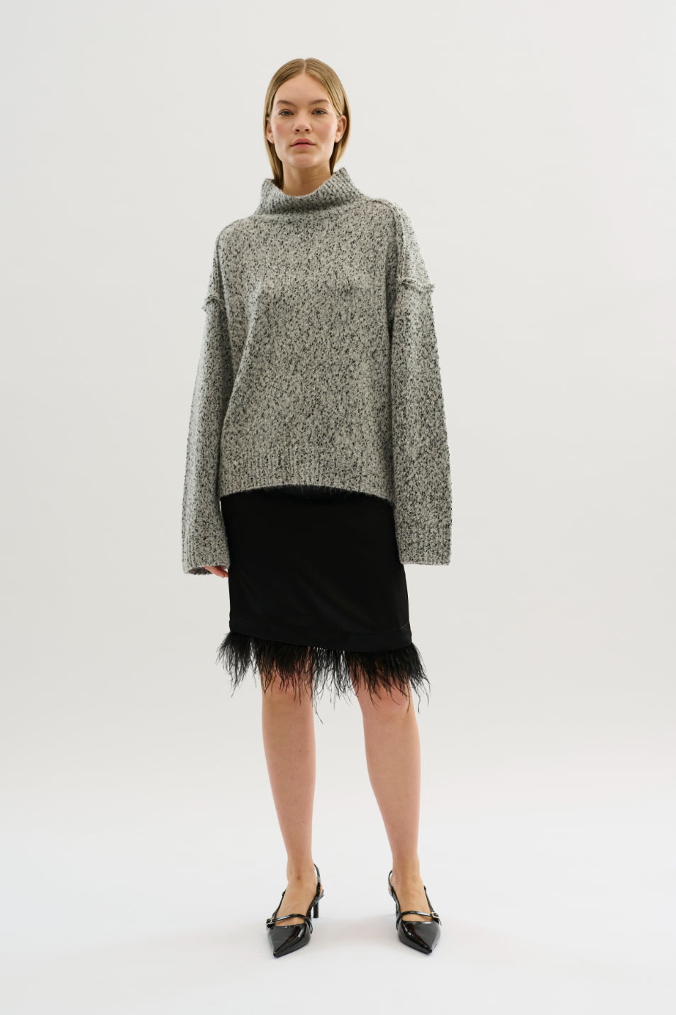 Karen by Simonsen Sally Knit - Grey Melange