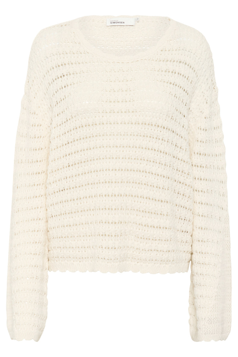 Karen By Simonsen KBVenus Pullover - Egret