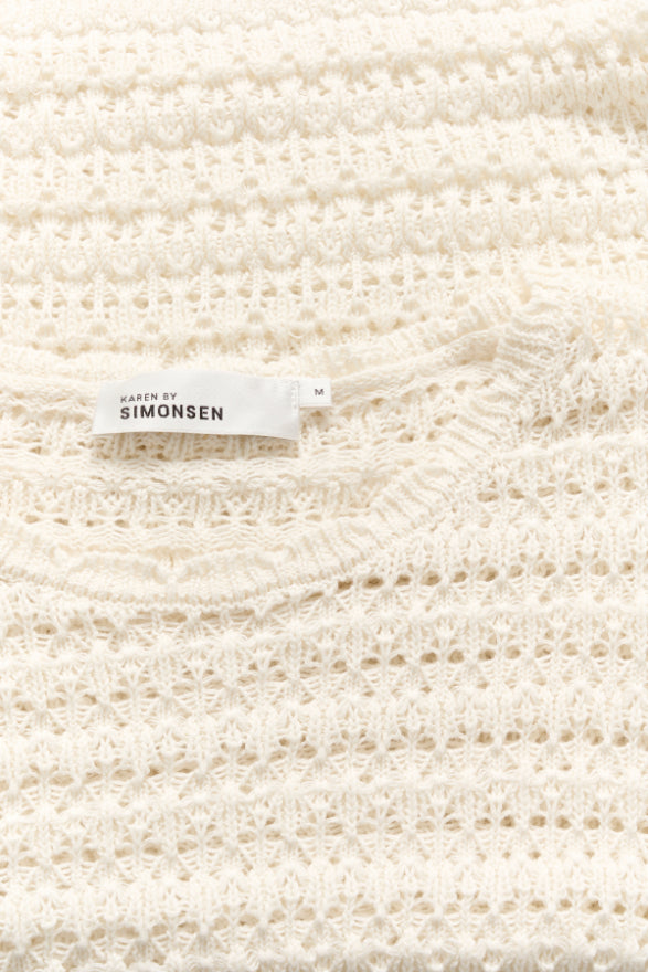 Karen By Simonsen KBVenus Pullover - Egret