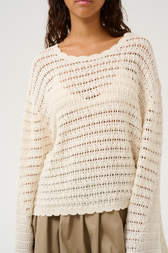 Karen By Simonsen KBVenus Pullover - Egret