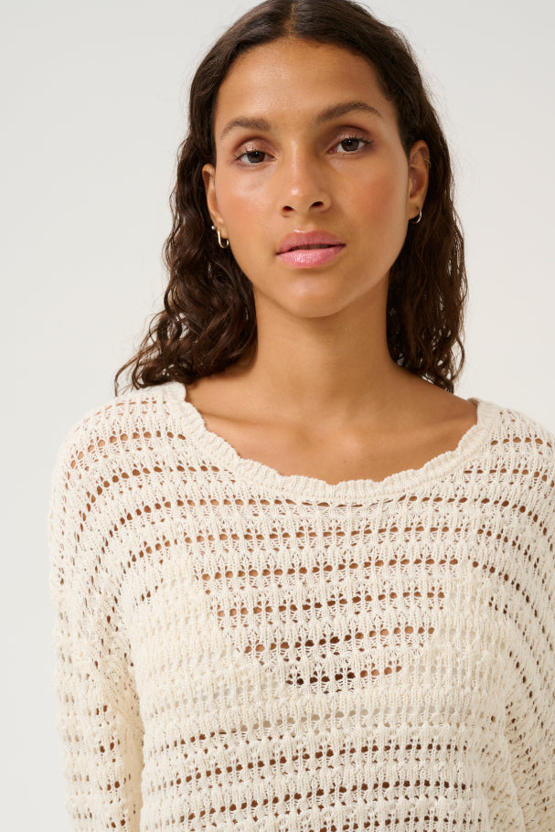 Karen By Simonsen KBVenus Pullover - Egret